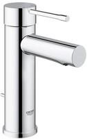 GROHE Essence New Einhand Waschtischbatterie S-Size mit Ablaufgarnitur, Badarmaturen,
