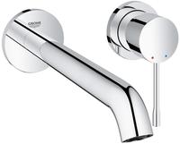 GROHE Essence New 2-Loch Waschtischbatterie mit langem Auslauf, Badarmaturen,