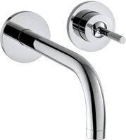 hansgrohe 38116000, hansgrohe Axor Uno Wand Waschtischarmatur 38116000 chrom, mit