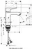 Hansgrohe Einhebelmischer Metris 100 CoolStart (31121000)
