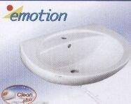 Cornat Emotion Clean Aufsatzwaschtisch 60 x 20,5 cm weiß GLO782021736