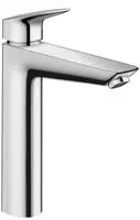hansgrohe Logis 190 Waschtisch Armatur 71090000 chrom, H&ouml;he 289 mm, Zugstangen