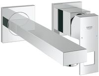 GROHE Eurocube 2-Loch-Waschtischbatterie Ausladung 23 cm, Badarmaturen, 23447000,
