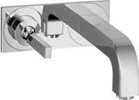 AXOR Citterio Einhebel Waschtischmischer UP mit Platte, Badarmaturen, 39115000, chrom