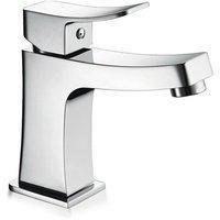 Fromac Demm Waschtischarmatur mit Excenter Ablaufgarnitur, chrom, 37248.002.C, 3512