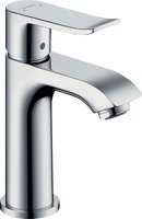 Hansgrohe Waschtischmischer 100 Metris f&uuml;r Handwaschbecken ohne Ablaufgarnitur ...