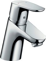 kludi 342160575, Bidetmischer KLUDI PURE & SOLID mit Zugstange-Ablaufgarnitur chrom