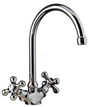 DEMM Waschtischarmatur, 1 Loch, Zweigriff, Sterling Nostalgie, Farbe: bronze, 2402, 04531.013.X, 2402