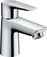 hansgrohe Talis E 80 Waschtischarmatur 71701000 chrom, mit Push-Open Ablaufgarnitur