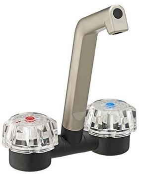 Reich De Luxe Einhebelmischer, Ø20mm, Tülle, Mikroschalter, chrom/schwarz matt