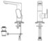 Ideal Standard Tonic II Einhebel-Waschtischarmatur hoher Auslauf 120mm mit Ablaufgarnitur chrom (A6448AA)