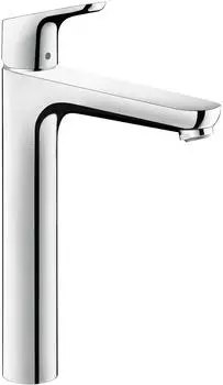 Hansgrohe Einhebel-Waschtischmischer Focus 230 mit Zugstangen-Ablaufgarnitur (31531000)