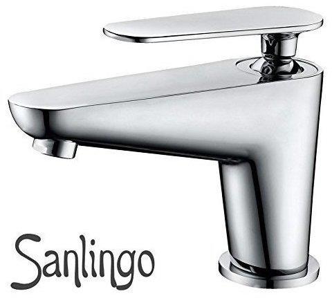 Sanlingo Klassische Moderne Bad Design Einhebel Armatur Waschbecken Wasserhahn Chrom Sanlingo