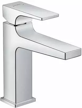 Hansgrohe Einhebel-Waschtischmischer Metropol 110 mit Zugstangen-Ablaufgarnitur (32506000)