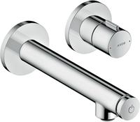 AXOR Uno Select Waschtischmischer Unterputz f&uuml;r Wandmontage, Ausladung 16,5 cm,
