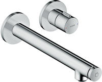 AXOR Uno Select Waschtischmischer Unterputz f&uuml;r Wandmontage, Ausladung 22 cm,