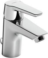 Hansa HANSAPOLO Waschtisch-Einhand-Einlochbatterie mit versenkbarer Kette,