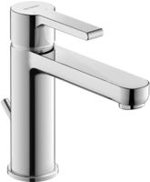 Duravit B.2 Einhebel-Waschtischmischer M mit Zugstangen-Ablaufgarnitur, Badarmaturen,