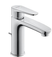 Duravit B.1 Einhebel-Waschtischmischer M, mit Zugstangen-Ablaufgarnitur,
