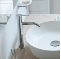 Duravit C.1 Einhebel-Waschtischmischer L ohne Zugstangen-Ablaufgarnitur,