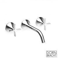 Vaia Waschtisch-wandbatterie Ohne Ablaufgarnitur 36712809 Chrom - Dornbracht