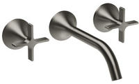 Dornbracht VAIA Waschtisch-Wandbatterie, Badarmaturen, 36712809-99, dark platinum