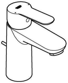 GROHE BauEdge mit Temperaturbegrenzer S-Size (23802000) – Hochwertige Materialien und einfache Montage