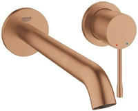 GROHE Essence New 2-Loch Waschtischbatterie mit langem Auslauf, Badarmaturen,
