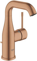 GROHE Essence New Einhand-Waschtischbatterie M-Size mit Ablaufgarnitur, Badarmaturen,