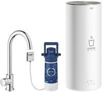 Red Mono Standventil Und Boiler Gr&ouml;&szlig;e L, C-auslauf, Chrom, - Grohe