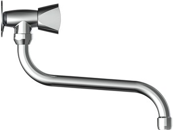 Schütte Carneo Wand-Schwenkventil Chrom (41251145) – Hochwertige Materialien und Verarbeitung