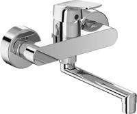 Sp&uuml;ltischwandmischer Aus Verchromtem Messing Ideal Standard Ceraflex