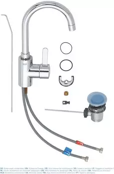 GROHE Eurosmart Cosmopolitan L-Size (32830001) – Funktionalität und Komfort