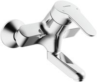 Hansa Waschtischarmatur Hansamix 01969283 chrom, Ausladung 171 mm, Wandmontage