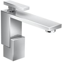 AXOR Edge Einhebel-Waschtischmischer 130 mit Push-Open Ablaufgarnitur