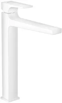 Hansgrohe Einhebel-Waschtischmischer Metropol 260 mit Push-Open-Ablaufgarnitur matt wei&szlig; (32512700)