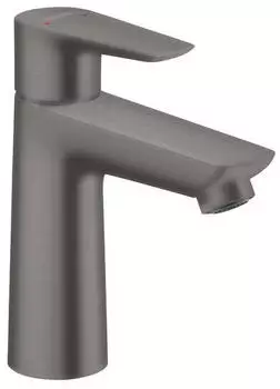 Hansgrohe Einhebel-Waschtischmischer Talis E 110 mit Zugstangen-Ablaufgarnitur Brushed Black Chrome (71710340)