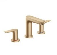 hansgrohe Talis E 3-Loch Waschtischarmatur mit Zugstangen-Ablaufgarnitur,