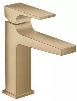 Hansgrohe Metropol 110 Einhebel-Waschtischmischer 135mm mit Push-Open Ablaufgarnitur bronze geb&uuml;rstet (32507140)