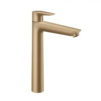 Hansgrohe Talis E - Waschtischarmatur mit Ablaufgarnitur, Bronze geb&uuml;rstet 71716140