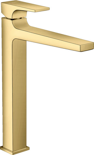 Hansgrohe Einhebel-Waschtischmischer Metropol 260 mit Push-Open-Ablaufgarnitur Polished Gold (32512990)