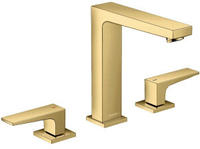 Metropol 3-loch Waschtischarmatur 160, Hebelgriffe, - Hansgrohe