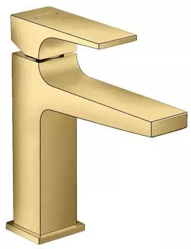 Hansgrohe Metropol 110 Einhebel-Waschtischmischer 135mm mit Push-Open Ablaufgarnitur gold poliert (32507990)