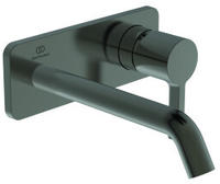 Ideal Standard Joy Wand-Waschtischarmatur, eckige Rosette, Auslauf 18 cm,