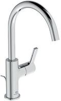 Ideal Standard Joy Waschtischarmatur mit hohem Auslauf und Ablaufgarnitur,