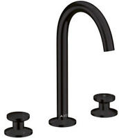 AXOR One 3-Loch Waschtischarmatur Select 170 mit Push-Open Ablaufgarnitur,