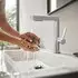 Hansgrohe Finoris 230 mit Ablaufgarnitur chrom (76063000)