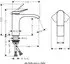 Hansgrohe Vivenis 110 Einhebel-Waschtischmischer chrom (75022000)