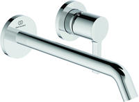 Ideal Standard Joy Wand-Waschtischarmatur, runde Rosetten, Auslauf 22 cm,