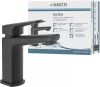 Sch&uuml;tte Waschtischarmatur "RAVEN" Wasserhahn mit Ablaufgarnitur, Mischbatterie mit